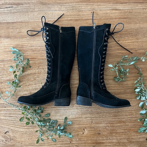 NWOT Alvida Leather Boot Black Y4 - Picture 2 of 12